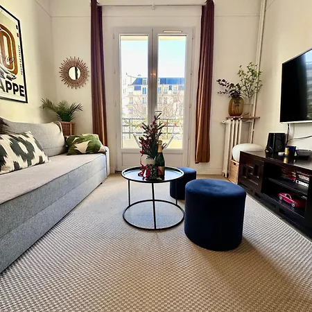 Apartamento Avec Balcon, 5 Min Du Metro 1-6, Nation, Disneyland, Zoo, Bois De Vincennes *